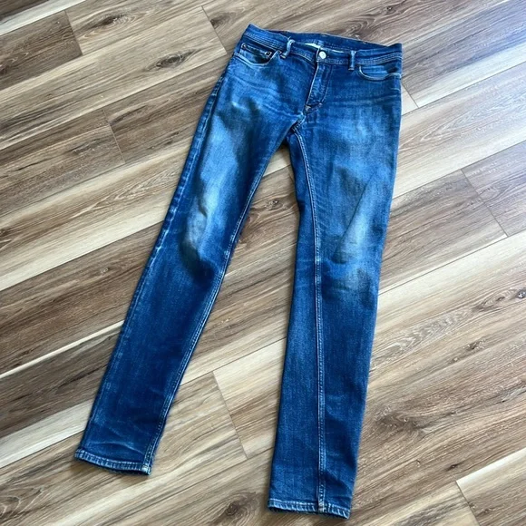 Bla Konst Acne Blue Skinny Jeans Made In Italy